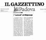 Il Gazzettino 25.09.2001