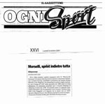 Il Gazzettino 08.10.2001