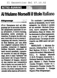 Il Gazzettino del 07.10.2002